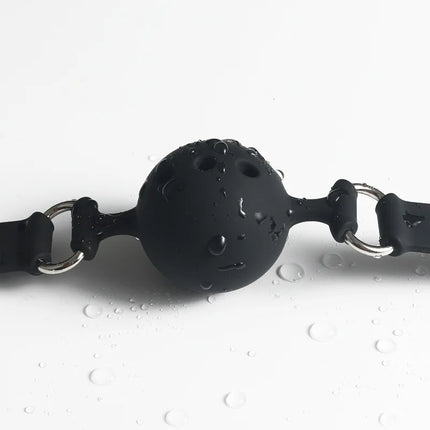 Silicone Mouth Gag SM Restraint Toys Breathable Mouth Plugs Ball Gag Adjustable Belt Mouth Sex Toy For Adult SM Games Erotic 18+