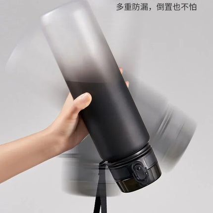 1 Liter Sports Water Bottle Large Capacity  Men Women Summer Portable Plastic Bottle for Outdoor Travel Fitness Drinkware