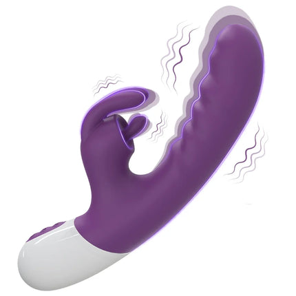 Vagina Clit Rabbit Vibrator for Women G-Spot Vibrator Clitoris Stimulator Female Masturbation Adult Goods Sex Toy for Women