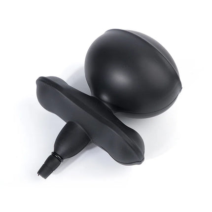 Flexible Size Silicone Mouth Gag BDSM Ball Accessory Plug Inflatable with Detachable Pump for Erotic Restraint Sex Game Play Toy