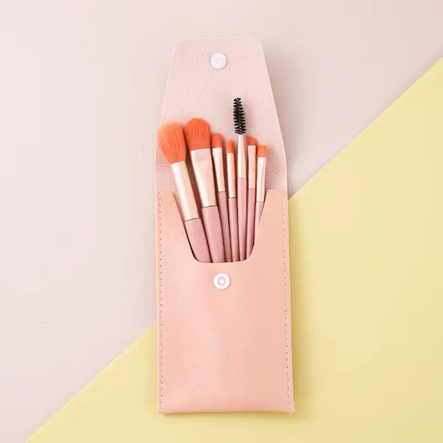 Salim Salim Salim bag with makeup mini brush 8 kinds pmore