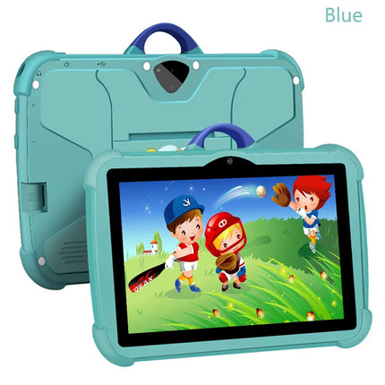 2025 New 7 Inch 5G WiFi Kids Tablets For Study Education Quad Core 4GB RAM 64GB ROM Bluetooth Dual Cameras Tablet PC Android 13