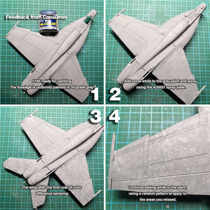 Weathering Airbrush Stencil Template Paper Model Spraying Pattern Plate for Military Model Color Spraying Board Tools Hobby DIY