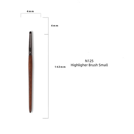 Goat Hair Makeup Brushes Set: Eyeshadow Brush, Foundation Loose Powder Brush, Blush Brush,Comestic Beauty Tools Preminum Quality