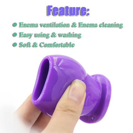 Hollow Butt Plug SM Enema Speculum Anal Trainer Anus Expander Anal Dilator Anus Cleaning BDSM Toys Buttplug Sex Toys For Women