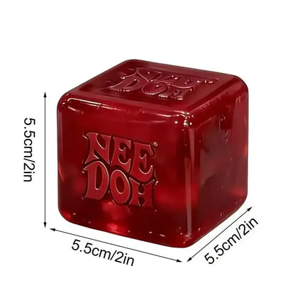 Nee DOH Model Soft Squishy Toy Nice Cube Sensory Stress Reliever Fidget Tool for Anxiety for Adults & Premium in Stock