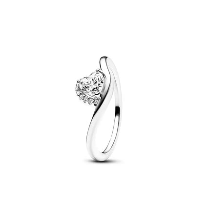 Hot Selling New 925 Silver,Heart-shaped,Snake Shaped,Snowflake Ring suitable for European Women' Holiday Gifts,Exquisite Jewelry
