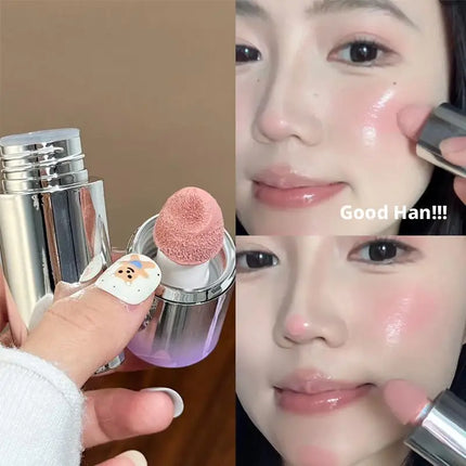NEW Soft Color Translucent Liquid Blush Moisturizing Clear and Clear Pink White Lift Natural Matte Blush for Girls Makeup