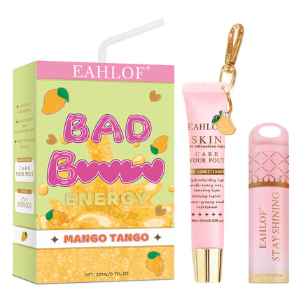 2pcs, bad b--tch lip balm repairs dry lips, all-natural lip mask, long-lasting moisture, moisturizing and intensive lip care