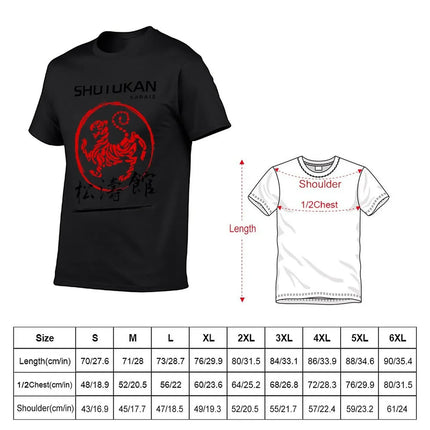 Shotokan Karate Tiger T-Shirt cute clothes anime figures tops street wear mens t shirts top quality