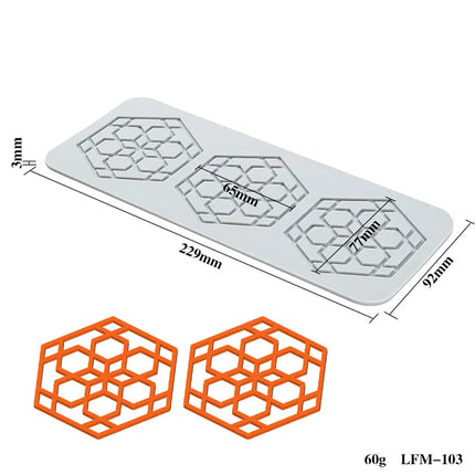 23 styles leaf flower round Designs Silicone Cake Lace Mold Cake Decorating Tool Border Decoration Lace Mold kitchen Baking Tool