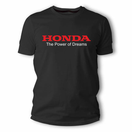 Honda Men's and Women's T-shirt Summer Y2k Tee Honda Racing Car High-end Short-sleeved Spring and Autumn Motorcycle Cycling Top