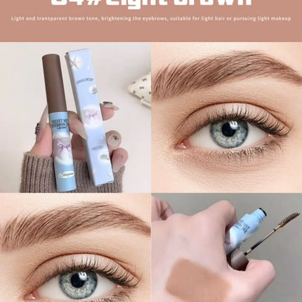 Cute Natural Mist Eyebrow Enhancer Dye Gel Tint Mascara SHAQINUO Long Lasting Quick Dry Dyeing Brow Tattoo Tint Brow Makeup