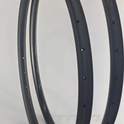 32" 29" 27.5" Mountain Bike Tubeless Carbon Wheels 36/30mm Width Tubeless Bicycle Rims 32er 32in 29er Disc Gravel Mtb UD 3k 12k