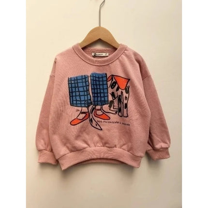 Spring Summer BC New Children's Hoodies with Cartoon Patterns Comfortable Versatile Fashionable and Vibrant Children's Clothing