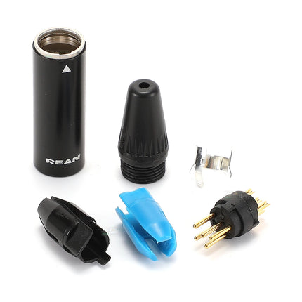 Tiny XLR Cable Connector Male Female 3 4 5 Pin Mini XLR Plug/ Male Socket RT5MP  Wireless Bodypack Headphone Microphone Jack
