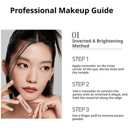 The Saem Matte High Coverage Liquid Concealer Oil Control Waterproof Cover Dark Circles Acne Natural Make up Professional Makeup