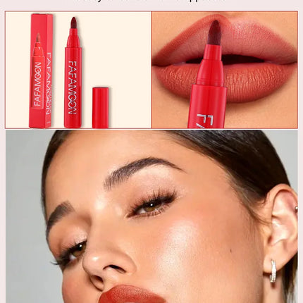 Nude Brown Lip Liner Pencil 4 Colors Red Contour Tint Tattoo Lip Gloss Waterproof Long Lasting Matte Lipstick Crayon Pen Makeup