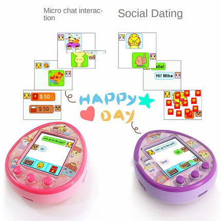 Game Console Electronic Pet Game Machine Unisex Childhood Nostalgia Tamagotchi Electronic Pets
