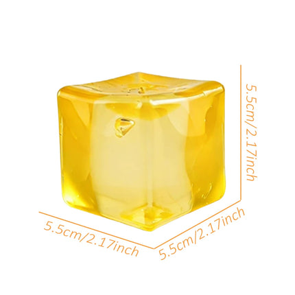 Nee DoH Nice Cube, Cute Bear Maltose, Stress Resistant Toy That Relieve Anxiety, Relax And Grip Desktop Decorative With Box Gift