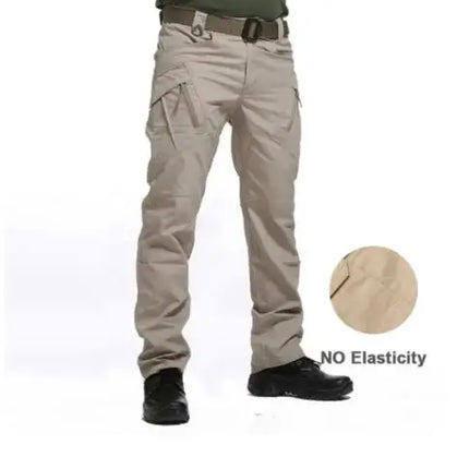 Wear Resistant Work Pant Man Multi-pocket Straight Cargo Trousers Outdoor Jogging Tactical Pants Spring Autumn Casual Trousers