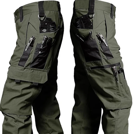 New Tactical Work Pants Men Outdoor Cargo Trousers Multi-pocket Waterproof Pant Autumn Spring Outdoor Workwear Hiking Trousers