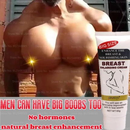 Men's Breast Enlargement Cream Wild Pueraria Breast Enlargement Cream for Men's Breast Enlargement 85g Big Breasts for Men