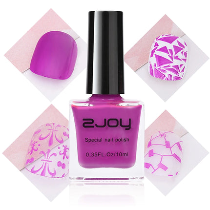 10ml 30 Colors Nail Art Stamping Polish Semi-permanent Varnish Printing Stamp for Nails Polishes Lacquer Top Coat Gel Polish