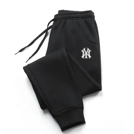 New style printed sport pants suitable for both men and women, luxurious long-distance running pants, casual fitness pants
