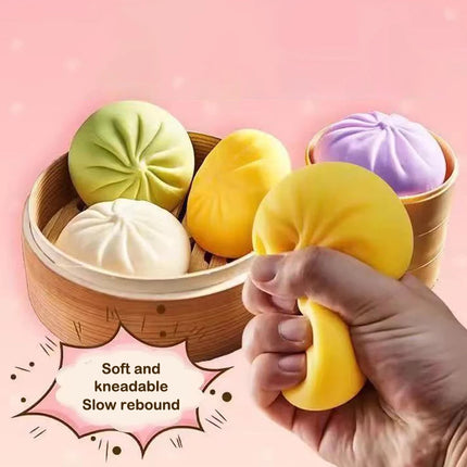 Giant Dumpling Squeeze Toy Simulation Food Soft Stress Relief Fidget Toy