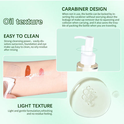 Deeply Cleansing Oil Instant Makeup Removal Refreshing Non Irritating Removal Cleansing Oil Sensitive Skin Care