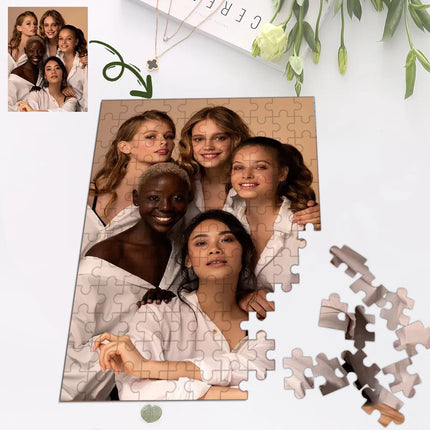 DIY custom puzzle pieces customizable to add your photos, Pet commemoration,Lovers Gifts Souvenirs Birthday Art Decoration perfe