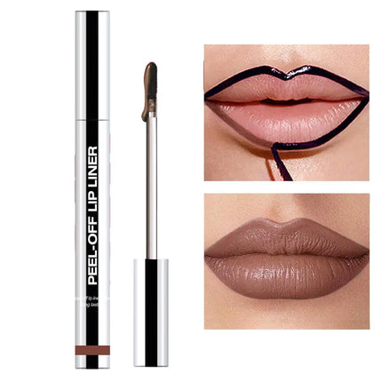Peel Off Lip Liner Matte Lip Liner Peel Off Lipgloss Waterproof Velvet Lipline Red Brown Not Easy Fade Lipstick Cosmetic
