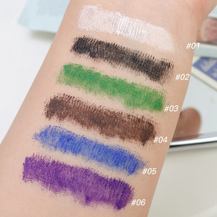 Mascara European American Makeup Style Color Mascara Thick And Easy To Color Eyelash Brushes Eye Cosmetics Tools