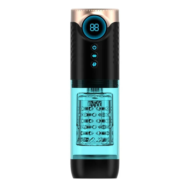 Men's Automatic Sucking Masturbator 9 Modes Rotating Thrusting Vibration Penis Trainer Glans Cock Blowjob Stimulator Male Sex Toy