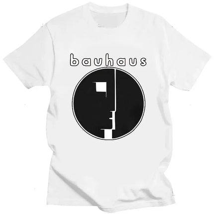 Men T Shirt Bauhaus Post Punk Goth Rock Crew Neck Graphic Print T Shirt Fashion Casual Short Sleeve T Shirt Women