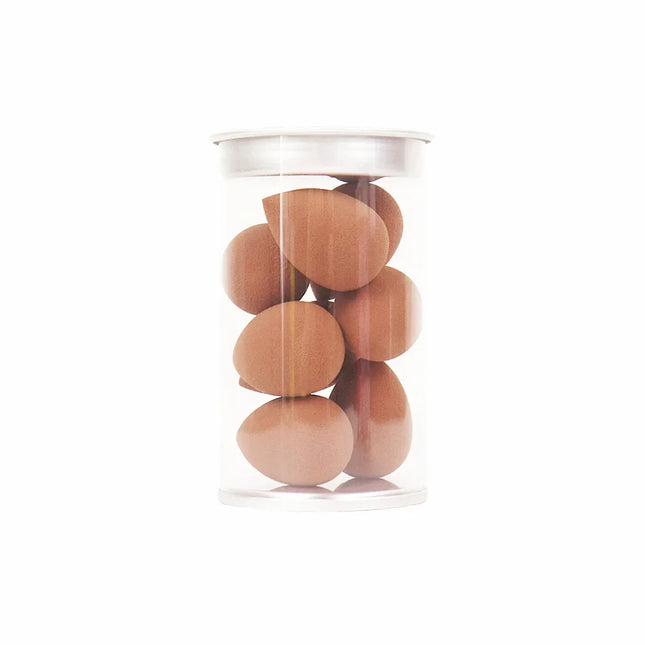 8 Pcs Mini Makeup Sponges with Storage Box - Ideal for Foundation, Cream Concealer Blending in Daily Makeup Routine