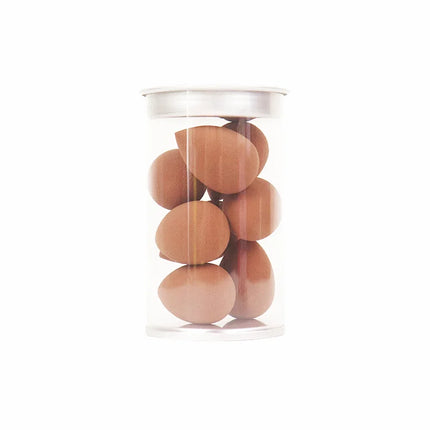 8 Pcs Mini Makeup Sponges with Storage Box - Ideal for Foundation, Cream Concealer Blending in Daily Makeup Routine