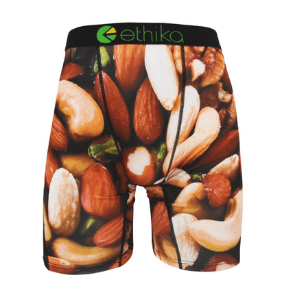 ETHIKA 1Pcs Men Underwear Boxers Breathable Mesh Crotch Man Underpants Plus Size L-3XL Mens Panties Printed Men's Boxers Briefs