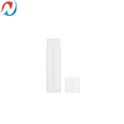 100pcs  3/16 Oz (5.5 ml) Empty Lip Balm Tubes lipstick container Round with White Caps for DIY Lipstick homemade Lip Gloss Stick