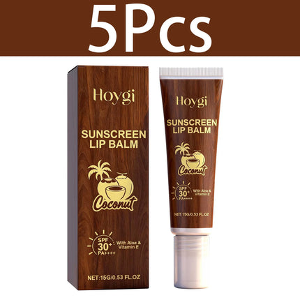 HOYGI Remove Dark Lip Balm Serum Fast Lighten Melanin Lip Mask Exfoliating Fade Lip Lines Dead Skin Nourishing Repair Lip Care