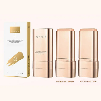 Double Ended Foundation Stick Long-lasting Non-tarnishing Effect Eraser Foundation Make-up Stick Foundation Makeup Concealer