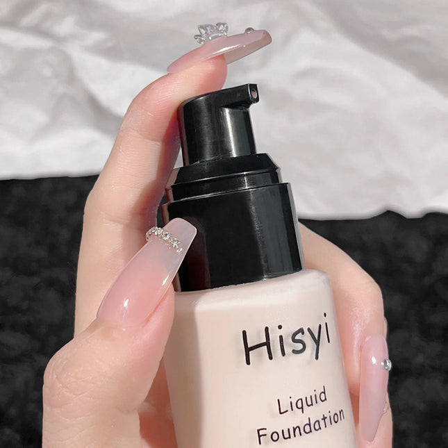 Liquid foundation - Oil-control & long-lasting matte finish, water-resistant, even out skin tone - Perfect natural Korean makeup