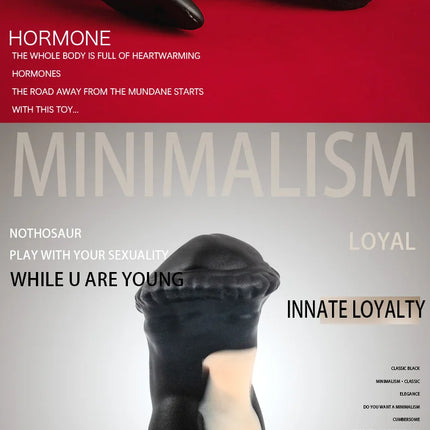 Nothosaur Soft Silicone Anal Plugs Beginner Anal Stimulator Trainer Sex Play Toy for Women Couples G-spot Massage Sex Products