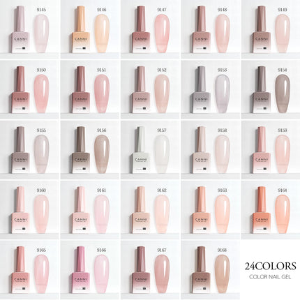 CC8 CANNI 9ml Nail Gel Polish HEMA FREE Summer Nails Color Soak Off UV LED Semi Permanent Smoothy Texture Nail Art Manicure