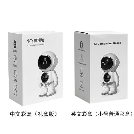 Intelligent AI Chat Robot Portable Story Astronaut Learning Interactive Educational Robot Toy WiFi Bluetooth Speaker