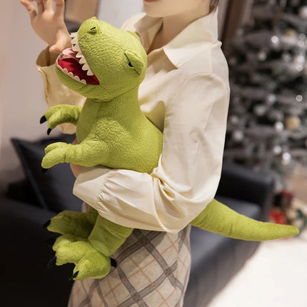 Dinosaur Plush Toy Cartoon Animal Velociraptor Brontosaurus Triceratops Tyrannosaurus Rex Stuffed Doll Kids Creative Gifts