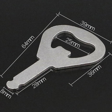 5 Pcs Iron DIY Bottle Opener 56*39mm/64*39mm Beer Opener Soft Drink Bottles Hardware Kit for Bar/Kitchen/Home