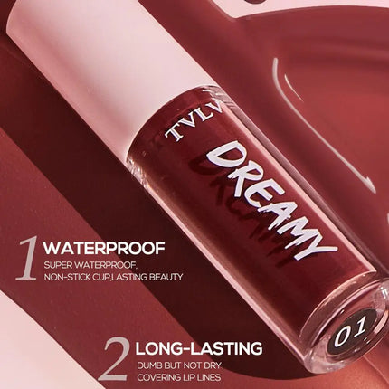 10pcs Dream Lip Gloss Set Matte Velvet Waterproof Lip Glaze Lightweight Delicate Smooth Lasting Without Decolorization Lipstick