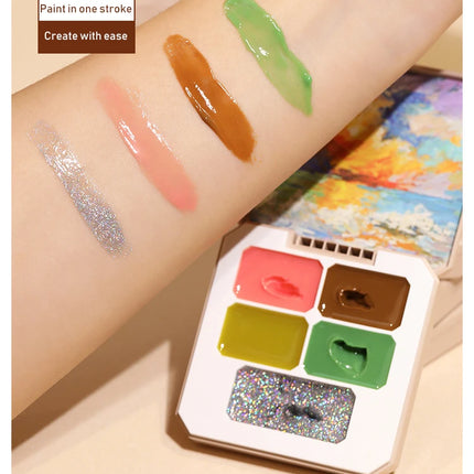 Solid Nail Polish Color Mud Gel Full Coverage Painting Nail Art Glue Mousse Creamy Texture Manicure Varnishes Solid UV Gel Plate